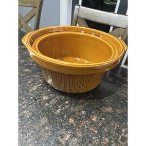 Rival Crock ︱Pot ︱Slow Cooker 3355 ︱Insert Only︱Brown︱Replacement